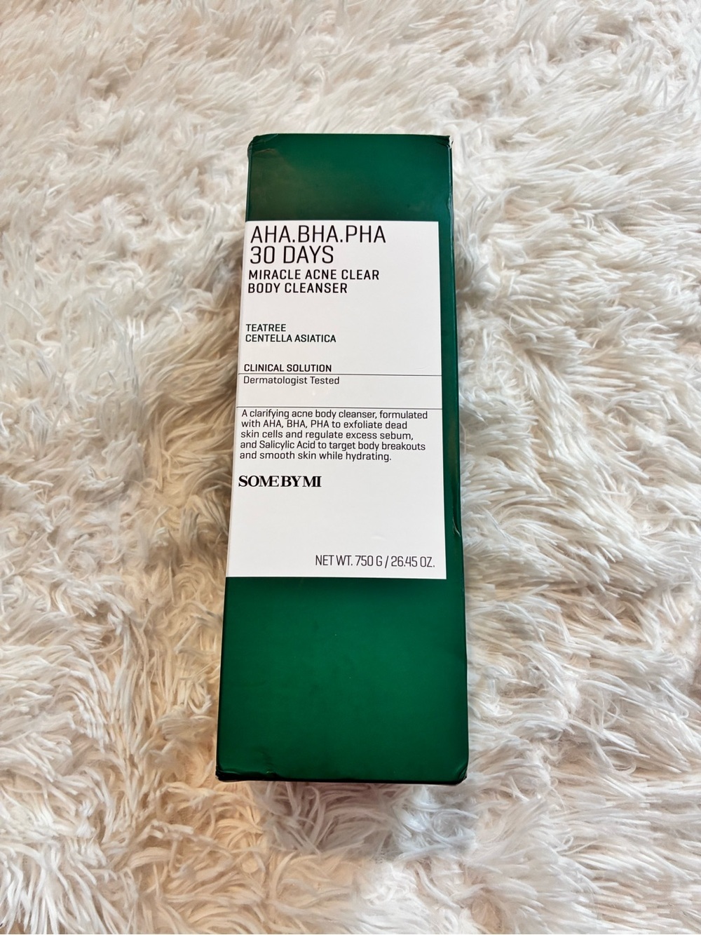 SOMEBYMI AHA BHA PHA 30 Days Miracle Acne Body Cleanser 750g
